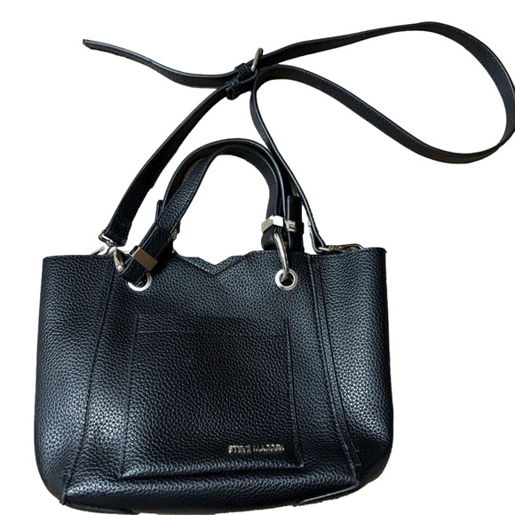 Vegan Steve Madden Black Crossbody/clutch Bag polyurethane with no lining - Picture 1 of 6